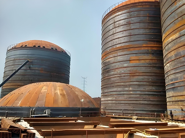 千阳焦粉钢板仓